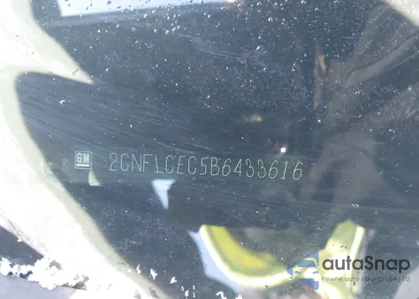 2011 Chevrolet Equinox Ls из США, поврежденный, VIN 2CNFLCEC5B6433616